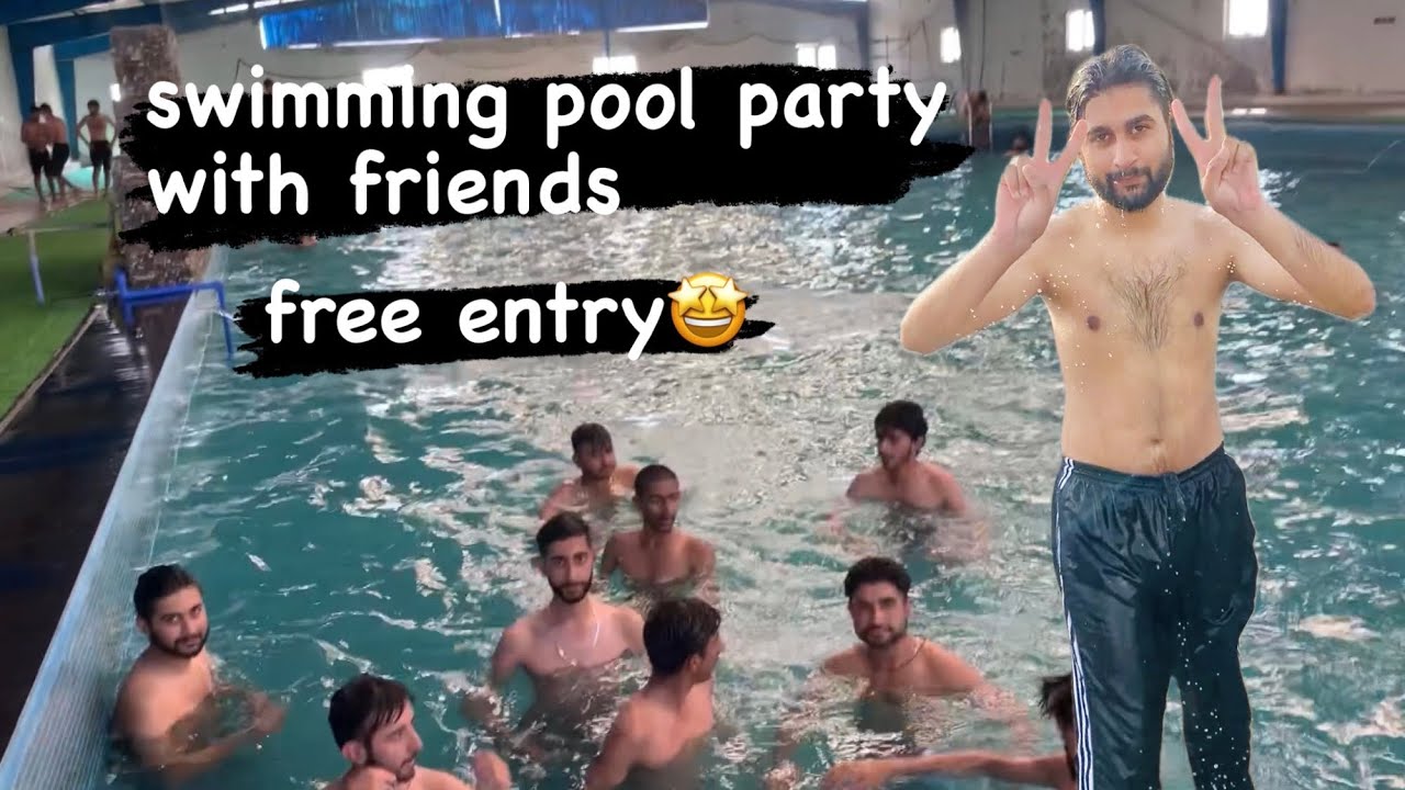 swimming pool party at habib chowk near gujarkhan | how to get free entry!?