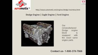 High Quality Remanufactured Engines For Dodge, Eagle, Ford And Chevrolet Automobile Ford 4 0l Reman Engine