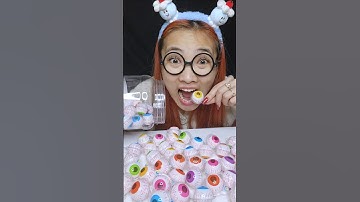 귀여운 말랑이 자를게- Satisfying Squishy Slime 😂 #funny #mukbanging #mukbang