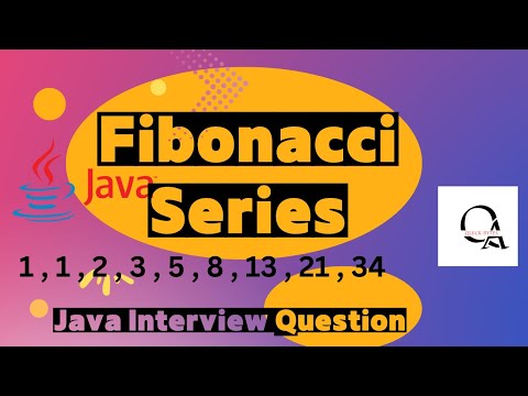 Java Program To Find The Fibonacci Series in Java || Java Interview Question