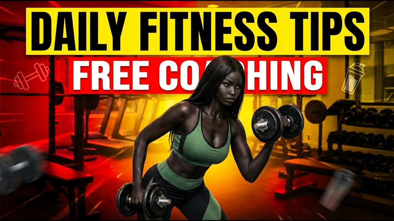 Daily Fitness Tips & Free Gym Coaching – Transform Your Body Fast!