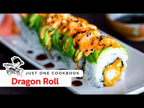 How To Make Dragon Roll (Recipe) ドラゴンロールの作り方（レシピ）