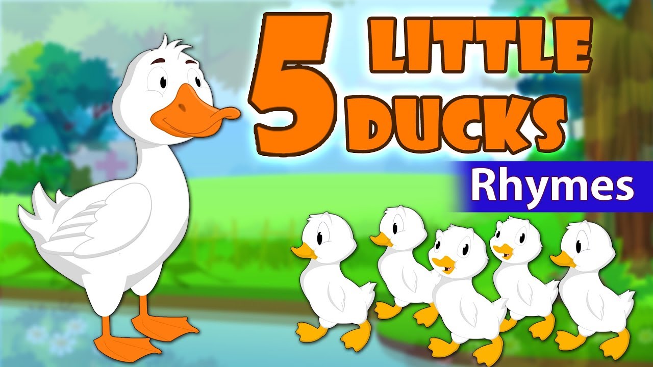 Five Little Ducks | Duck Song | Nursery Rhymes for Kids | Play And ...