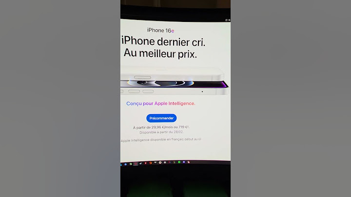 N'achetez pas l'iphone 16e. Achetez le 16 au même ~prix !!! 😱