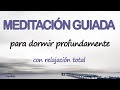 Meditación GUIADA para DORMIR PROFUNDAMENTE con RELAJACION y ELIMINAR el ESTRES e INSOMNIO | AMITABA