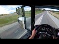 POV Driving, Scania R500 + Trailer, 24m long, Uppsala, Sweden.