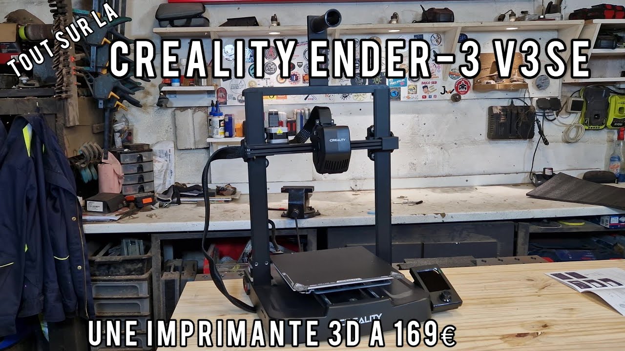 Stampante 3D Creality Ender 3 V3 SE, 250 mm/s di velocità di stampa FDM 3D