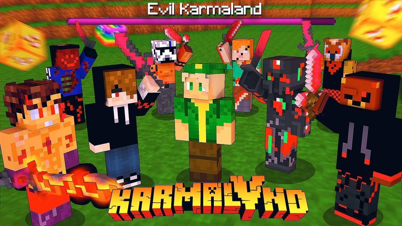 LUCKY BLOCKS de KARMALAND en MINECRAFT!