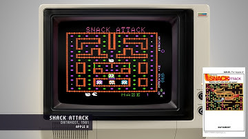 Snack Attack - Datamost, 1981 - Apple II (4K)