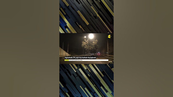 Ağstafada 34 yaşlı kişi kafedə bıçaqlanıb