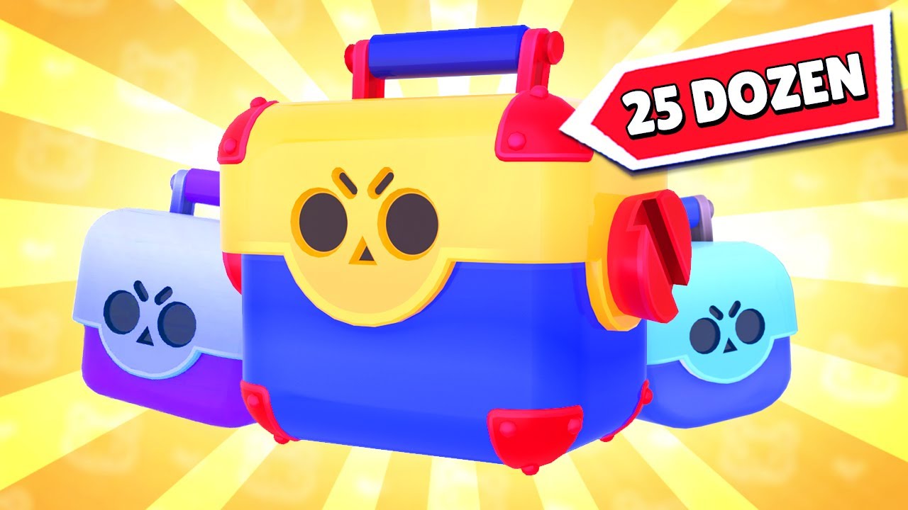 25 DOZEN OPENEN in BRAWL STARS!! - YouTube