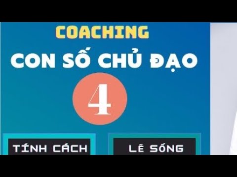 Video Coaching Số 4 Chủ Đạo - Lẽ Sống & Chữa Lành & Đặc Tính... - youtube