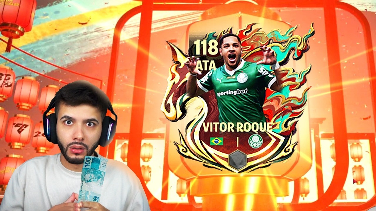 COM $100 REAIS EU ZEREI OS PACKS DO BRASILEIRÃO NO FC MOBILE!