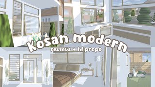 Bagi-bagi ID props & Review "KOSAN MODERN🏡" Bisa diSAVE+EDIT+1IDᝰ || Sakura School Simulator𓂃 ౨ৎ⋆ ||