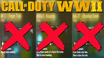 NO WEAPON VARIANTS in Call of Duty: WW2, SUPPLY DROPS CONFIRMED!! | Chaos