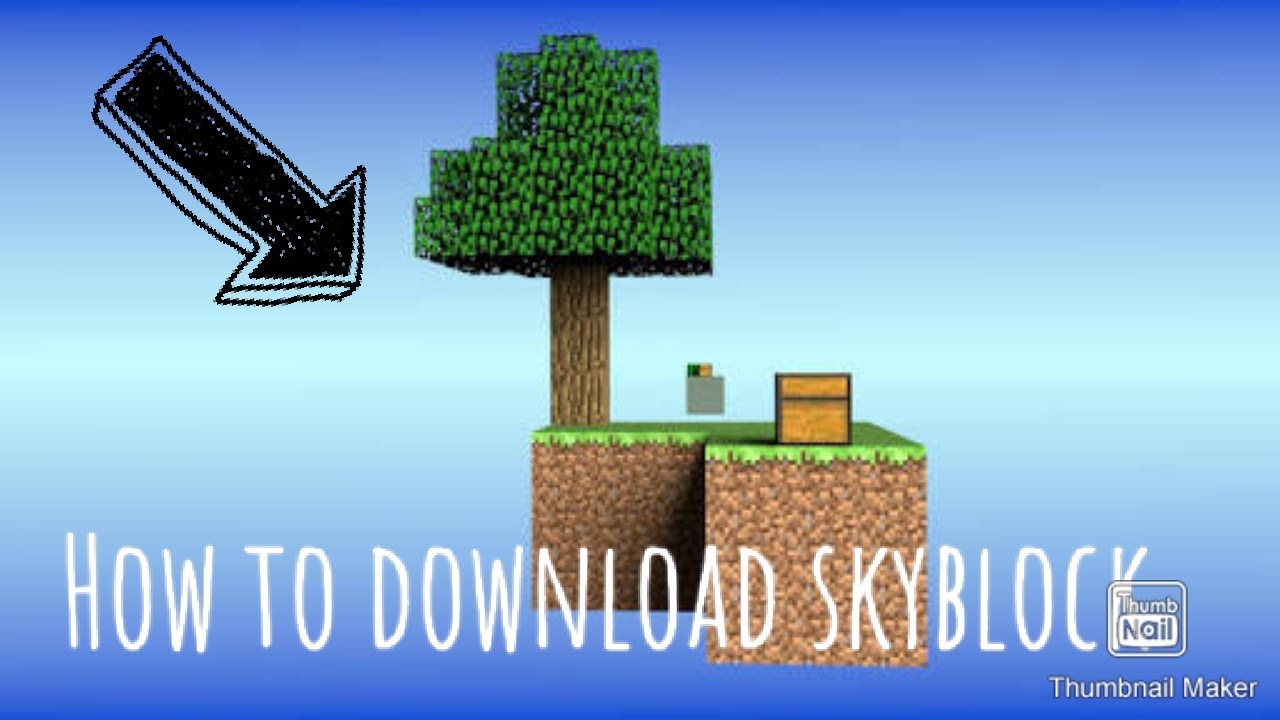 how to download skyblock on pc