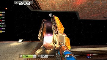 Quake Live: overthetop vs bot nightmare