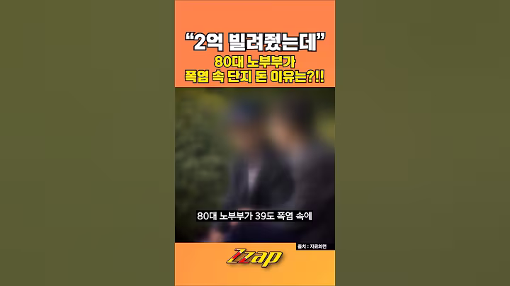 [빠른뉴스 쨉] "2억 빌려줬는데" 80대 노부부가 폭염 속 아파트 단지 돈 이유는?!!! #shorts