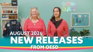 August 2026 NEW RELEASES | OESD Machine Embroidery Designs
