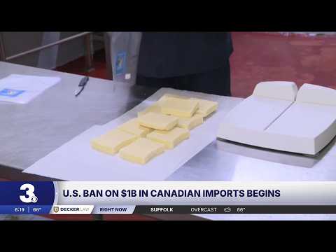 US ban on $1 billion worth of Canadian imports goes into effect