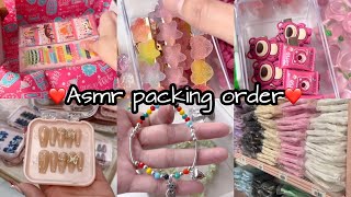ASMR packing order #2 Tiktok compilation | Asmr luna