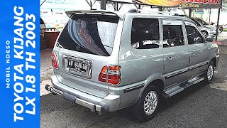 Dijual Toyota Kijang kapsul 1.8 bensin m/t 2003 | kijang serial LX facelift / standart