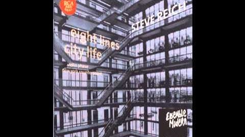 Steve Reich - Octet (Eight Lines) (performed by Ensemble Modern)