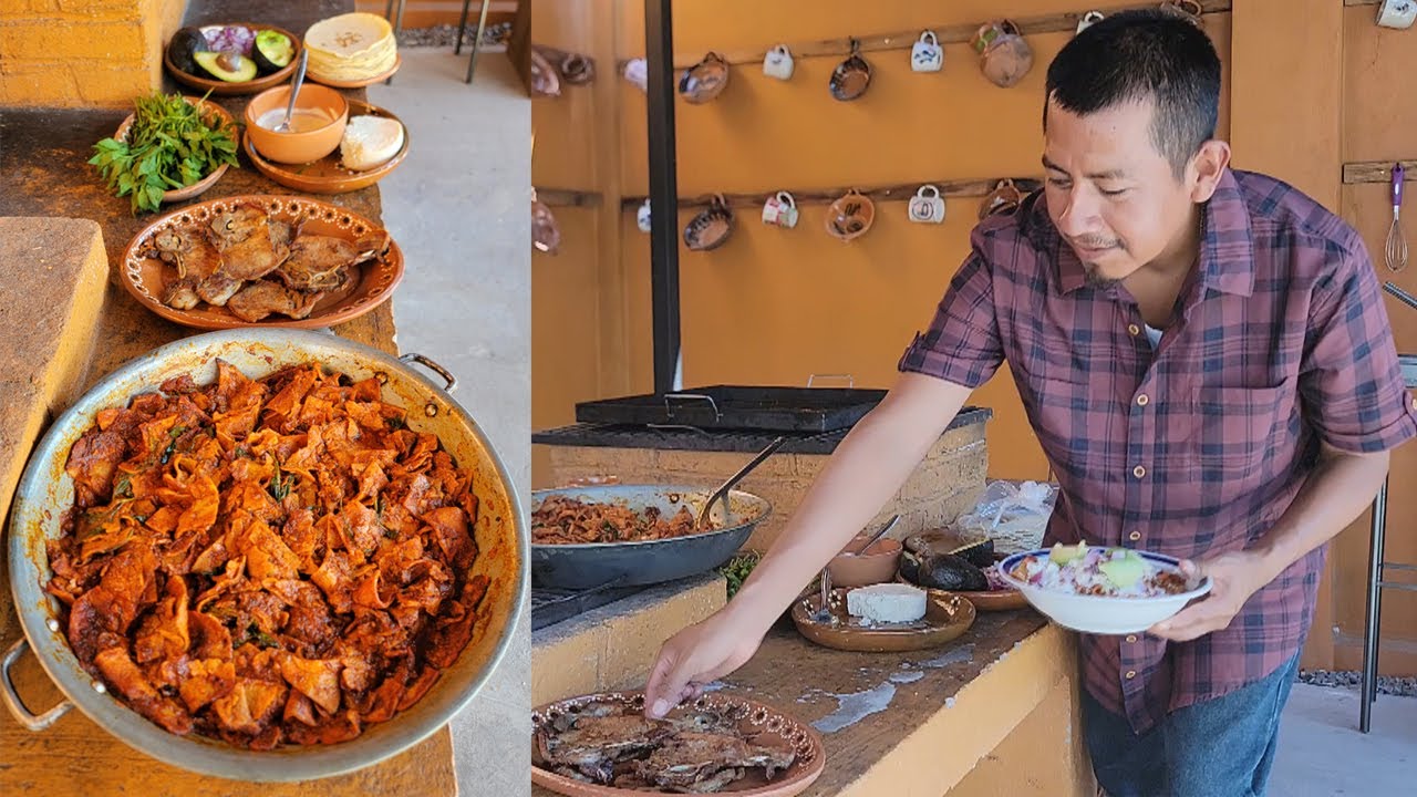 MAMA SE FUE DE LA CASA LES PLATICO QUE PASO y Tambien Les Preparo Chilaquiles Picosos Para La Resaca