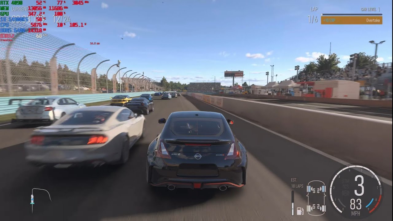 Forza Motorsport PC 4K Improved RT Mod RTX 4090 i9 14900KS Career Racing W/HDR