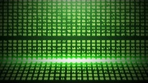 Green Programming HEX Code | Motion Graphics - Videohive template