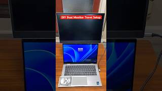 Lightweight Dual Monitor Travel Setup you can Build From Amazon