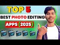 #viralvideo (Top 5) Best Photo Editing Apps | best photo editing apps | best ai photo editing apps