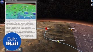 Follow The Martian's Watney's Mars trek with NASA site - Daily Mail