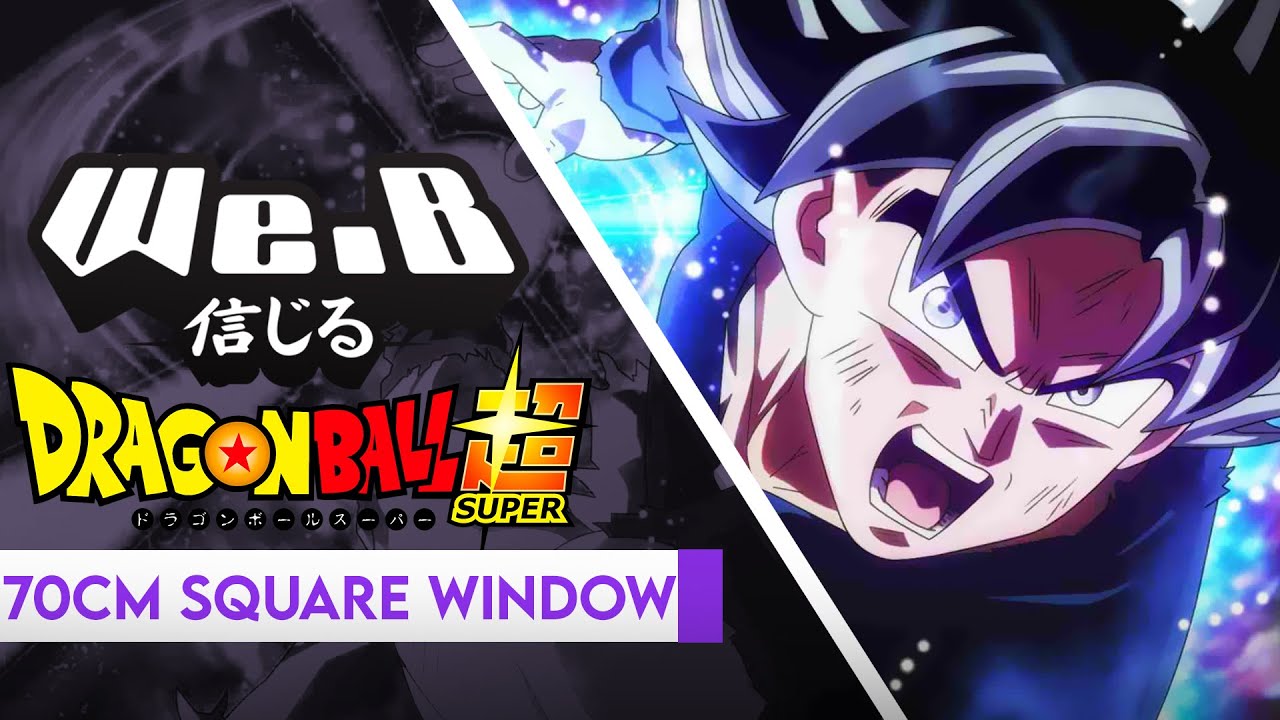 Dragon Ball Super ED 10  - 70cm Square Window | FULL ENGLISH Cover by We.B
