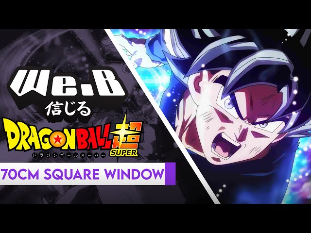 Dragon Ball Super ED 10  - 70cm Square Window | FULL ENGLISH Cover by We.B class=