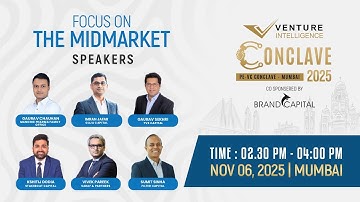 Venture Intelligence PE-VC Conclave 2025 - Focus on Midmarket