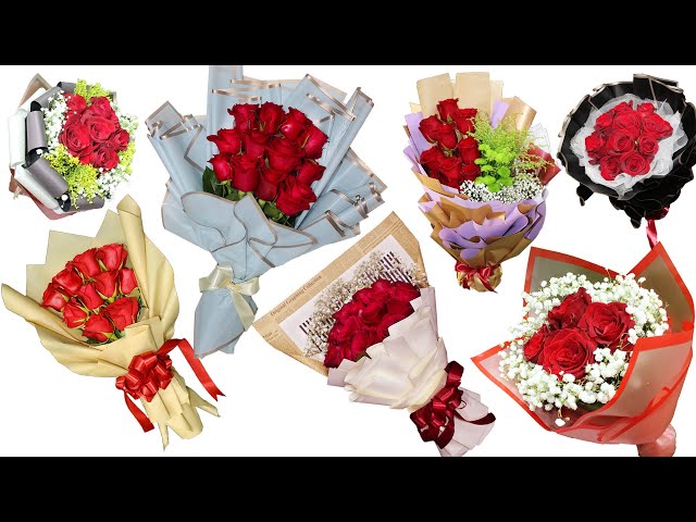 Top10 Round bouquet wrapping tutorial. flower wrapping techniques, How to  wrap a bouquet of flowers 