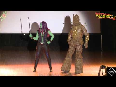 Concours Cosplay Médialopolis - Gamora & Groot Concours Cosplay Médialopolis - Gamora & Groot