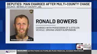 VIDEO: Ladson man faces multiple charges after allegedly leading deputies on chase