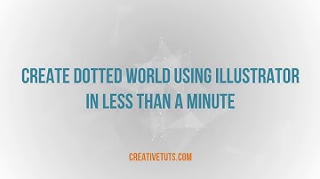 Creating Dotted World in Illustrator - Quick Tutorial
