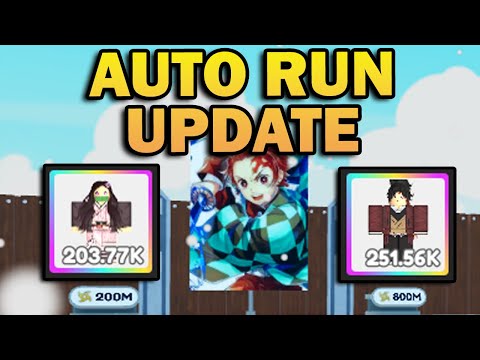 SECRET CODE Update 3 in Anime Race Clicker New Titan track + 2 New