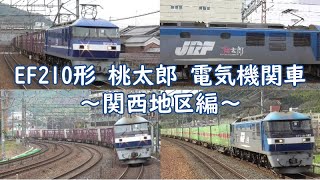 JR貨物 EF210形 桃太郎 電気機関車 貨物列車走行集！　～関西地区編～（機関車シリーズ②）