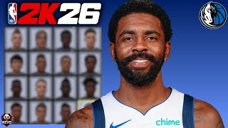 (Updated) Best KYRIE IRVING Face Creation NBA 2k26! (No Pausing Needed)