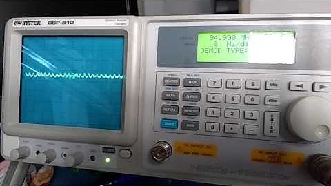 Analisador de Espectro GW Instek 810