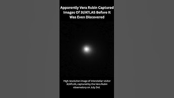 Third Oumuamua Previously detected by Vela Rubin Telescope  #science #scienceexplained #space