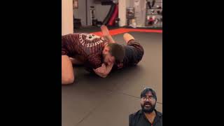 Headlock D'arce Choke From Side Control Technique #hanuman #bjj #viral #jiujitsu #reels #shorts