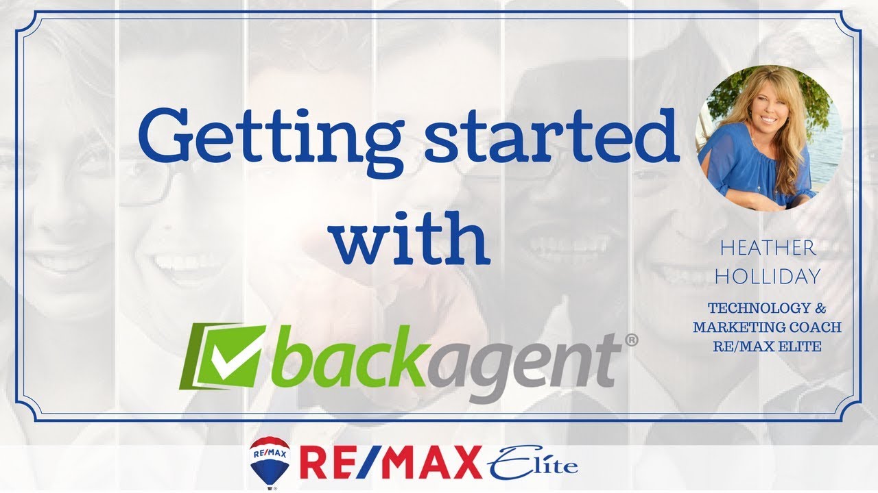 to the RE/MAX Elite Backagent Dashboard! YouTube