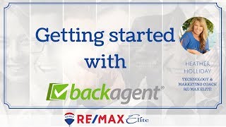 Welcome to the RE/MAX Elite Backagent Dashboard!