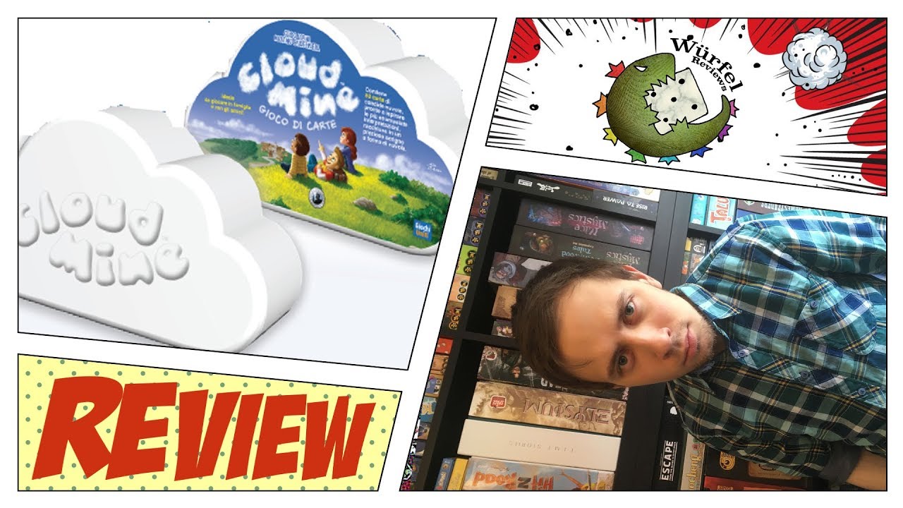 Giochi Uniti GU560 Cloudmine - Gioco Di Carte Per Cacciatori Di Nuvole, 3-8 Giocatori, 8+ Anni