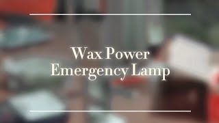 Wax Power Emergency Lamp - Krenova Tahun 2024 : Bidang Industri Kreatif